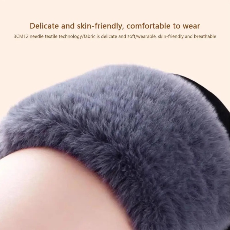 겨울용 따뜻한 무릎 관절 통증 관절염 토끼털 무릎 보호 - Knee Sleeve Pair 리뷰 및 가격