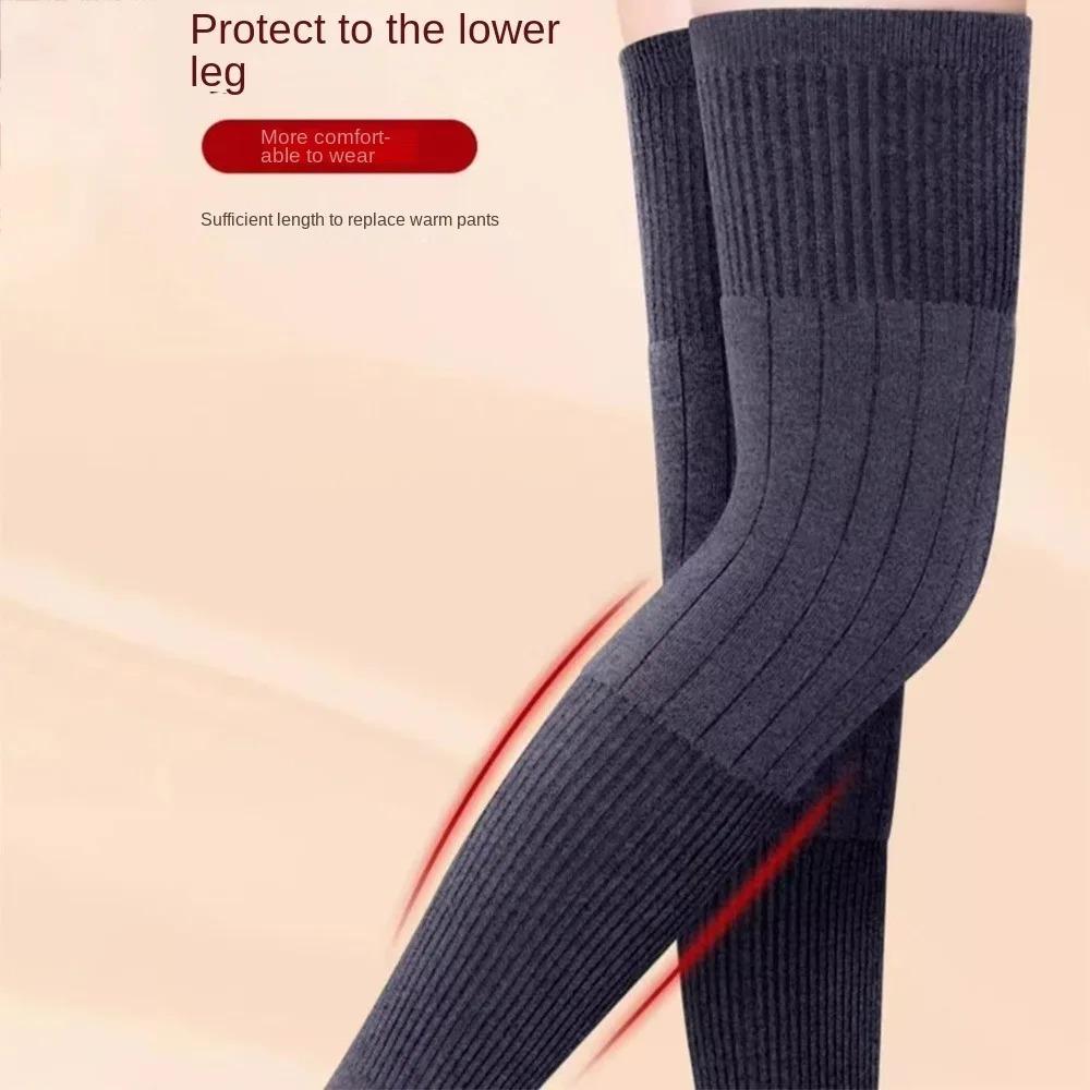 두꺼운 따뜻한 양모 무릎 보호대 캐시미어 무릎 보호대  - Knee Sleeve Pair 리뷰 및 가격